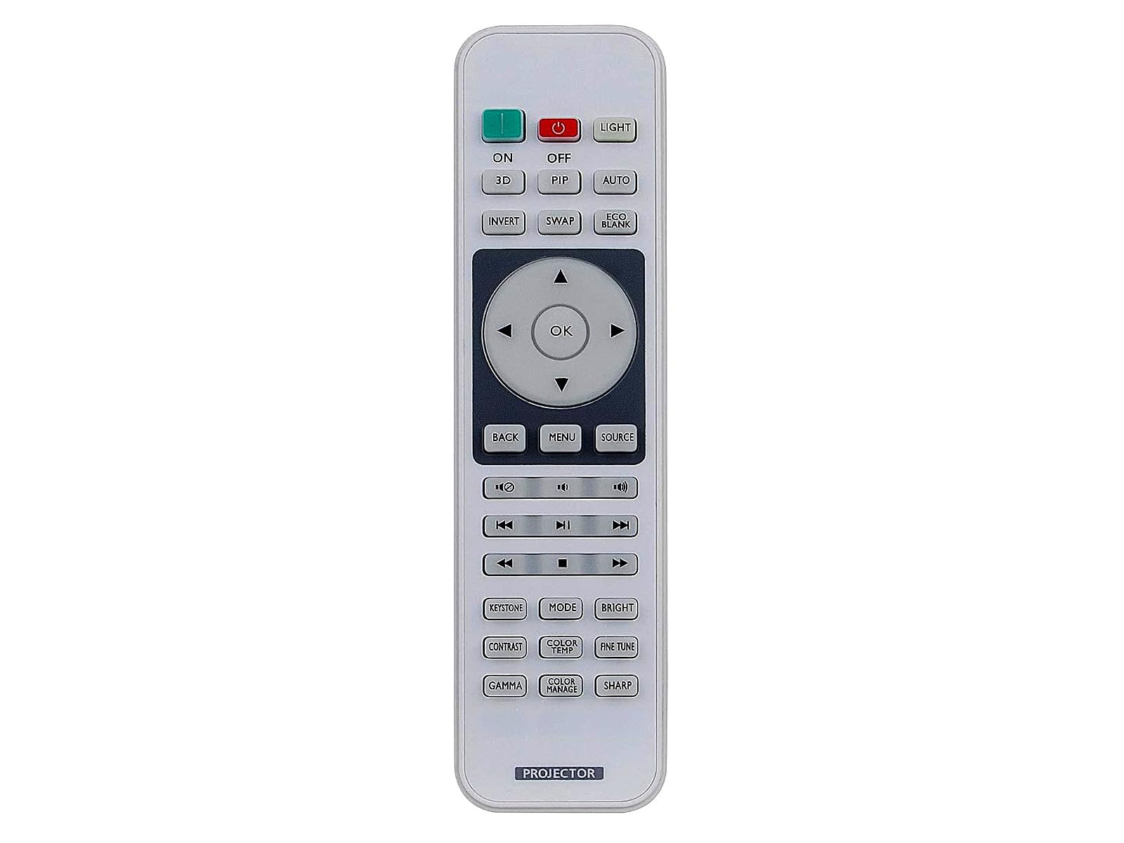 azurano Fernbedienung für BENQ 5J.J9M06.001, RCV012, 1051B-2564 - Bild 3
