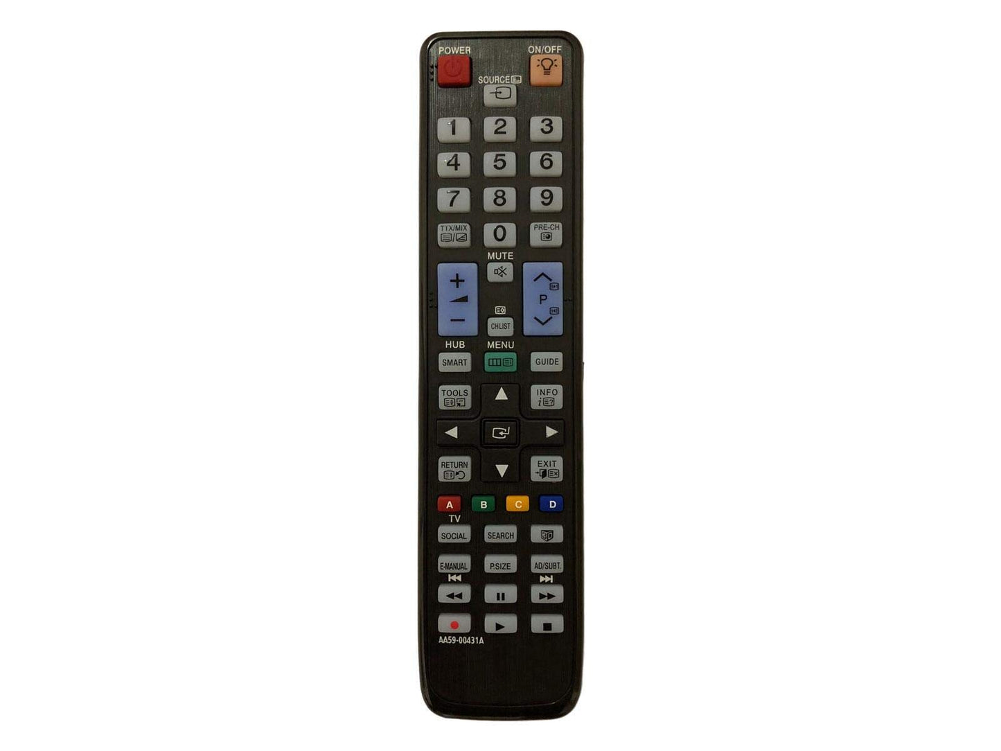 azurano Fernbedienung Ersatz für SAMSUNG AA59-00431A, AA5900431A für PS51D8000, PS64D8000, UE40D8000, UE46D7000, UE55D7000, UE55D8000, B2230HD, B2330HD, B2430HD, EU32C6700, EU37C6700, FX2490HD, LE32C630K1WXZG, LE32C650, LE32C652, LE32C670, LE32C6700USXZ - Bild 3