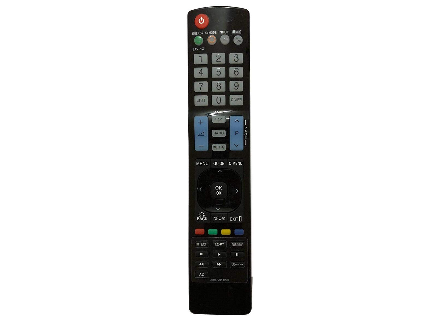 azurano Fernbedienung für LG AKB72914209 - SUB AKB72914265 AKB72914208 AKB72914202 - 32LD550 32LG6000 32LD790 32LE5500 37LE4500 37LD450 47LD420 50PJ650 50PK250 52LD550 55LD630 - Bild 3