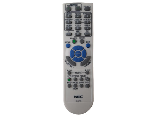 NEC RD-477E, 7N901171, 7N901261, RMT-PJ39 - RD-472E, 393004710 Original Fernbedienung - Bild 1