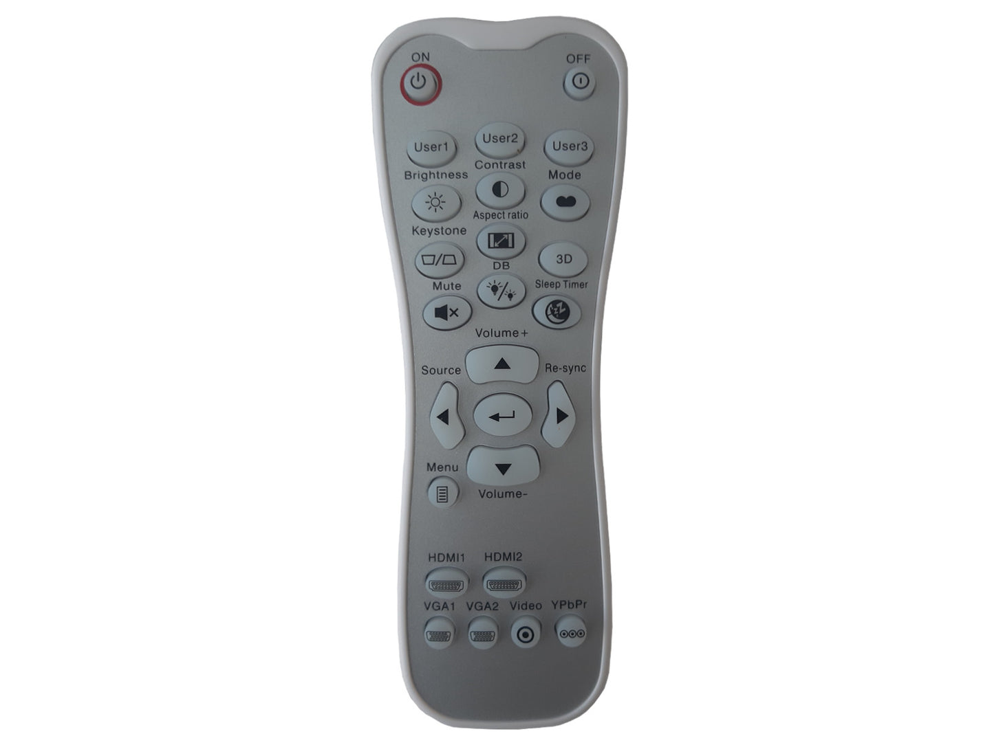 OPTOMA BR-3003B, BR-3003W, SP.8ZE01GC01, L-27-5Key, 45.8ZE01G002, 45.8ZE01G001, 45.78V01G002 Original Fernbedienung - Bild 1