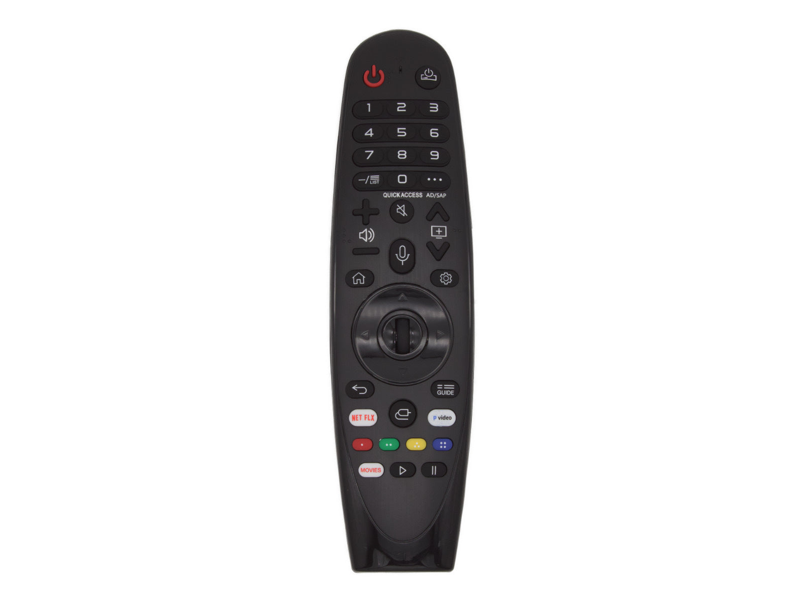 azurano Fernbedienung Magic Remote AN-MR19BA, AKB75635301 für 2019 LG Smart TV mit Sprachsteuerung, Mausfunktion, Direktasten für Netflix, für Prime , für Rakuten-TV (Movies) - Bild 1