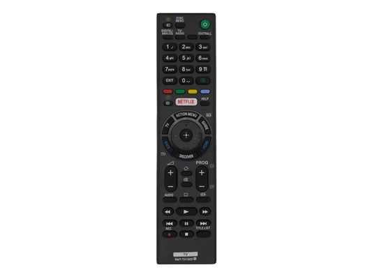 azurano Fernbedienung RMT-TX100D 149296311 für SONY Bravia LED Smart TV, Netflix Taste - Bild 1