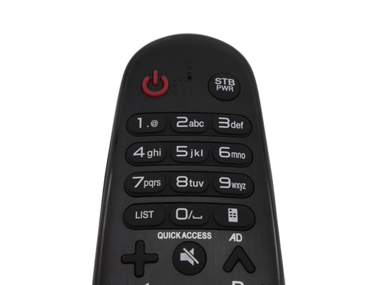azurano Fernbedienung Magic Remote AN-MR650A, AKB75075301 für 2017 LG Smart TV mit Sprachsteuerung, Mausfunktion, Direktasten für Netflix & Amazon Video - Bild 3