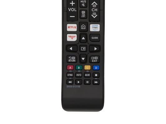 azurano Ersatz für SAMSUNG Fernbedienung BN59-01315B, universal für 2018 - 2022 UE Quantum Crystal QLED UHD 4K Smart TV Serien TU RU Q AU BU LS T UN QN, Direkttasten für Netflix, Prime Video & Rakuten – Bild 6