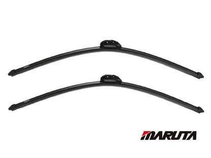 MARUTA Lotus Perl-Effekt Scheibenwischer SET 700 mm / 700 mm - universal - vorne, Aero-dynamik optimierte Wischerblätter aus exklusiver Silikon / Gummimischung (made in Japan) - Bild 8