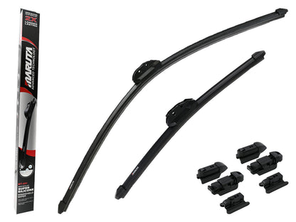MARUTA Lotus Perl-Effekt Scheibenwischer SET 700 mm / 400 mm - universal - vorne, Aero-dynamik optimierte Wischerblätter aus exklusiver Silikon / Gummimischung (made in Japan) - Bild 1