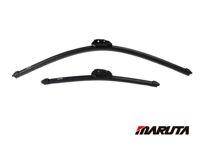 MARUTA Lotus Perl-Effekt Scheibenwischer SET 650 mm / 400 mm - universal - vorne, Aero-dynamik optimierte Wischerblätter aus exklusiver Silikon / Gummimischung (made in Japan) - Bild 8