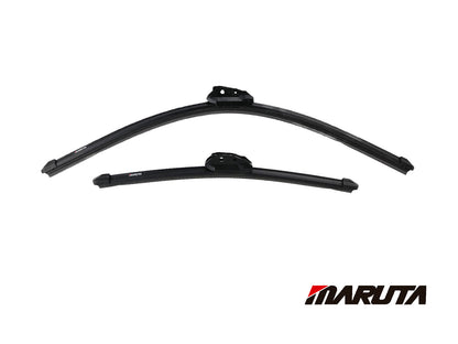 MARUTA Lotus Perl-Effekt Scheibenwischer SET 600 mm / 400 mm - universal - vorne, Aero-dynamik optimierte Wischerblätter aus exklusiver Silikon / Gummimischung (made in Japan) - Bild 8