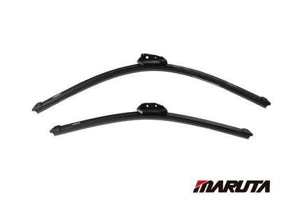 MARUTA Lotus Perl-Effekt Scheibenwischer SET 550 mm / 475 mm - universal - vorne, Aero-dynamik optimierte Wischerblätter aus exklusiver Silikon / Gummimischung (made in Japan) - Bild 8