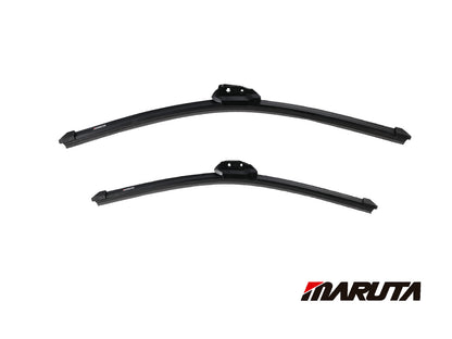 MARUTA Lotus Perl-Effekt Scheibenwischer SET 525mm / 475mm (530mm/475mm) - universal - vorne, Aero-dynamik optimierte Wischerblätter aus exklusiver Silikon / Gummimischung (made in Japan) - Bild 8