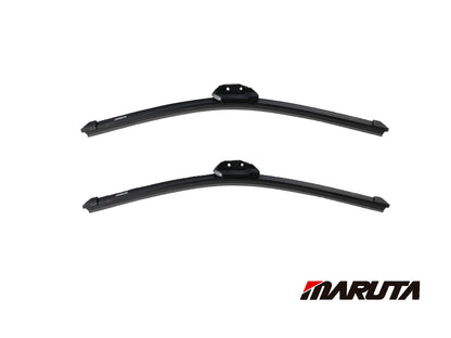 MARUTA Lotus Perl-Effekt Scheibenwischer SET 475mm / 475mm - universal - vorne, Aero-dynamik optimierte Wischerblätter aus exklusiver Silikon / Gummimischung (made in Japan) - Bild 8