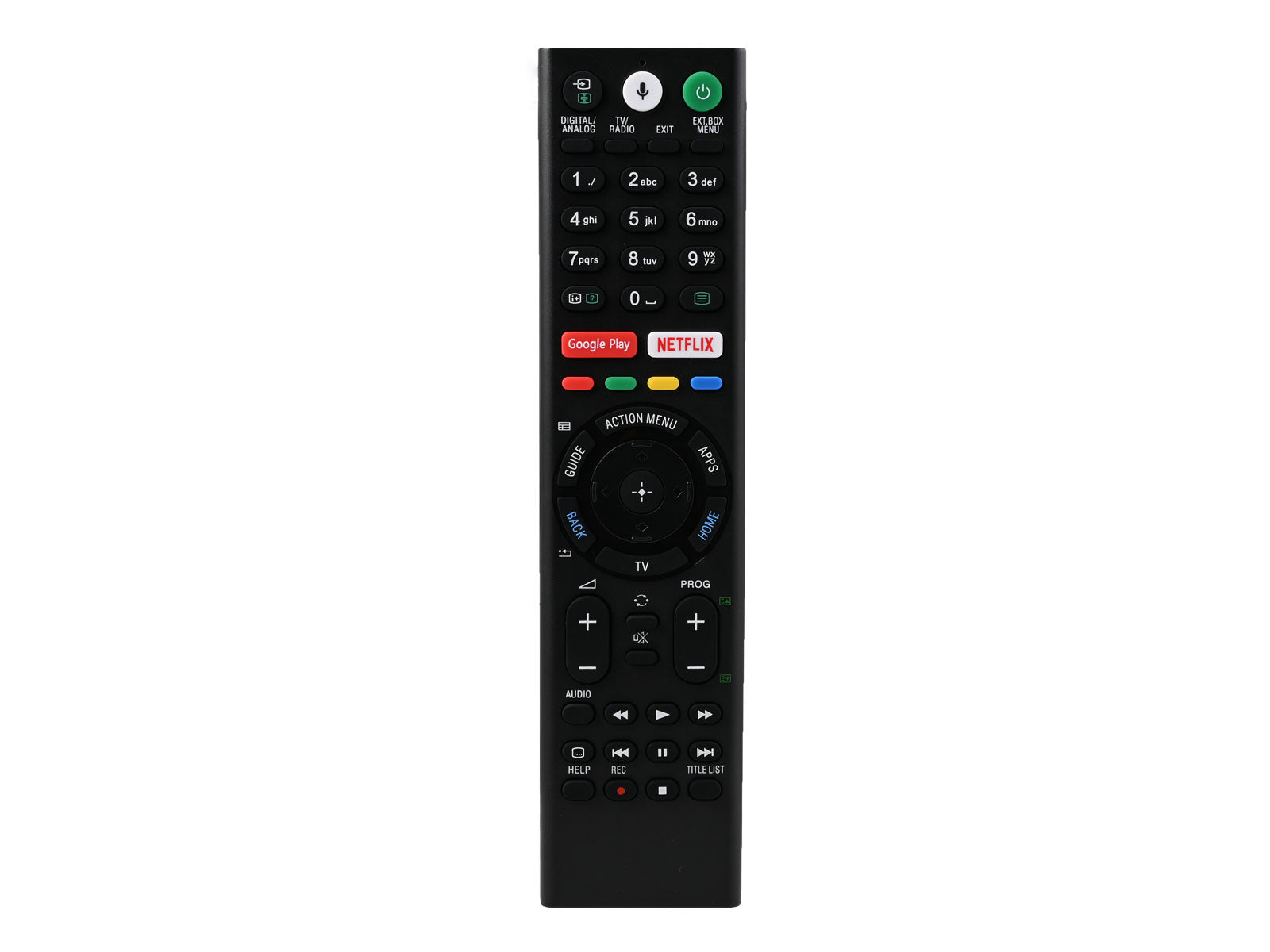 azurano Fernbedienung für SONY RMF-TX310E, 10949943, 149345521, 149345522 & RMF-TX220E, 149346621, 149346622 mit Sprachfunktion für Sony Bravia XF FW KD BZ ZF Serien 4K UltraHD Smart TV - Bild 3