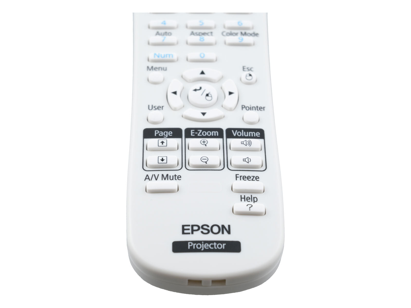 EPSON 1599176, 159917600, 1547200, 154720000, 154720001 Original Fernbedienung - Bild 5