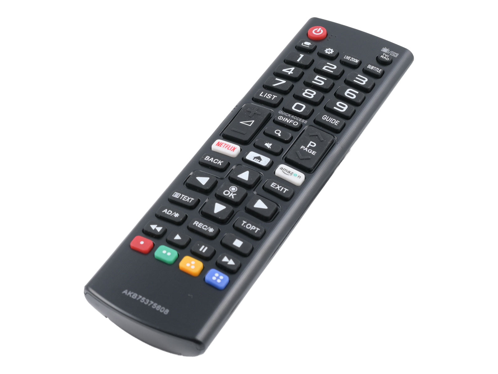 azurano Fernbedienung AKB75375608 für LG 4K UHD LK UK SK & OLED W G E C B Serien ab 2018 - SUB AN-MR18BA - Bild 4