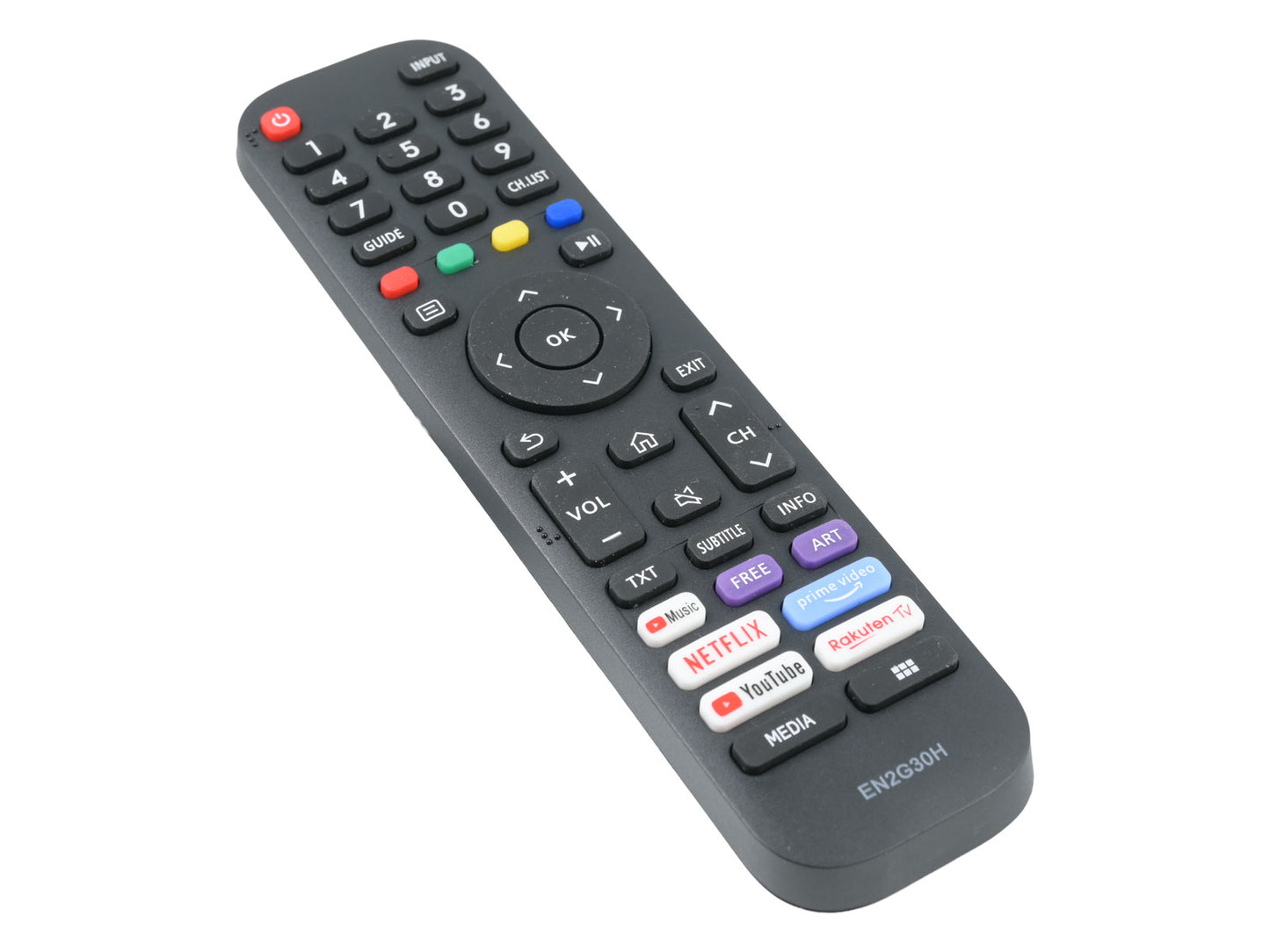 azurano Fernbedienung für HISENSE EN2G30H, T269780, HT269780, VIDAA, SUB EN2A30, HT266544 für Hisense 4k Ultra HD TV - Bild 3