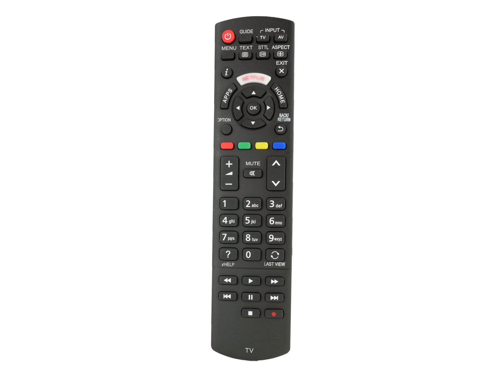 azurano Fernbedienung für PANASONIC N2QAYB001009 - TX-32CS510B E, TX-40CS520B E, TX-40DX600E, TX-49DX600E, TX-50CS520B E, TX-55CS520B E, TX-55CS520B E ... - Bild 6