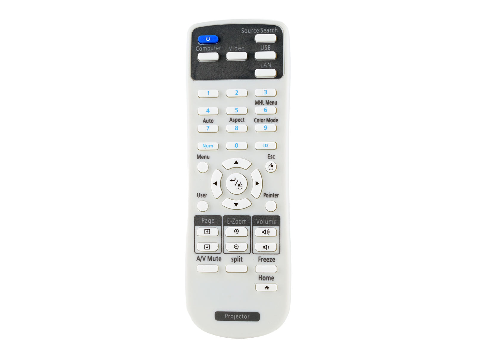 azurano Fernbedienung für EPSON 2181788, 218178800 - EB-108 2042 2142W 2247U 960W 970 980W 990U S39 S41 U42 W05 W140 W39 X39 X41 X450 S04 S130 S300 S31 U130 U32 W130 W31 W32 X04 X130 X300 X31 X350 X36 - Bild 4