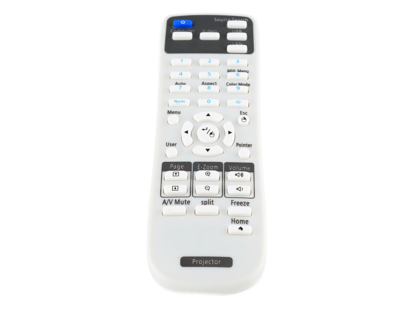 azurano Fernbedienung für EPSON 2181788, 218178800 - EB-108 2042 2142W 2247U 960W 970 980W 990U S39 S41 U42 W05 W140 W39 X39 X41 X450 S04 S130 S300 S31 U130 U32 W130 W31 W32 X04 X130 X300 X31 X350 X36 - Bild 3
