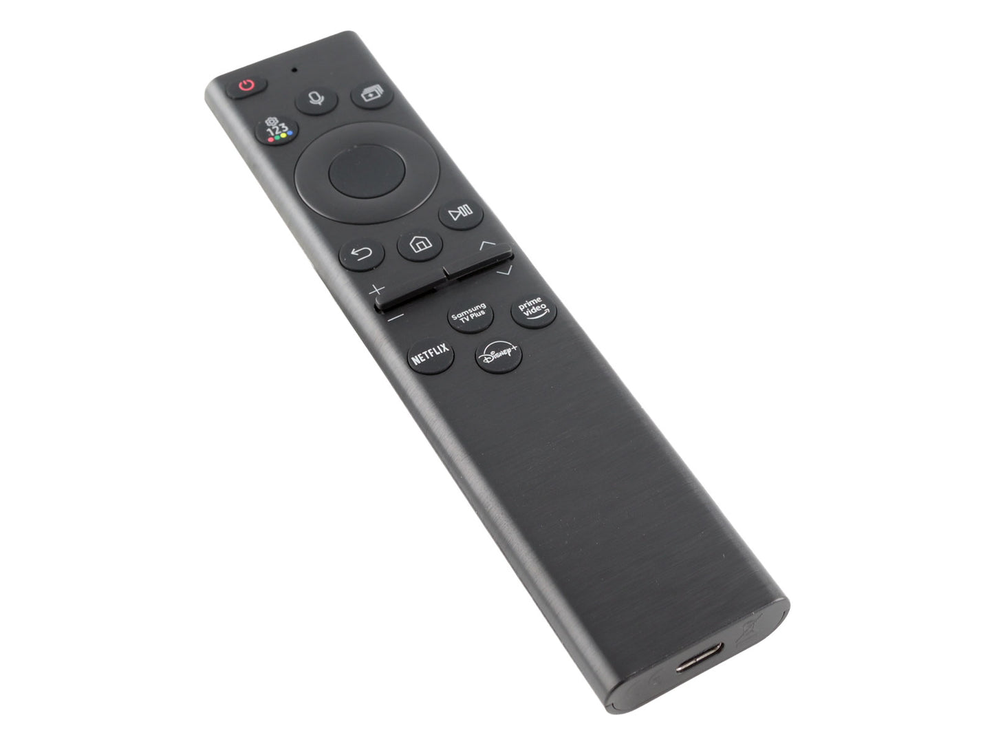 azurano Ersatz für Samsung Fernbedienung BN59-01385B, BN59-01385A, TM2280E - USB-C, Eco Solar & Sprachfunktion  - GQ43QN90 GQ43QN92 GQ43QN93 GQ43QN94 GQ55S95 GQ65S95. - SUB BN59-01391B, TM2281E - Bild 4