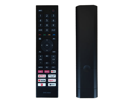 azurano Fernbedienung für HISENSE ERF3I80H HT288509 T288509 VOICE - A6 A4 Series, 32A4EG, 40A4EG, 43A6GG 7H FG, 50A6GG FG 7H, 55A6GG 7H FG, 58A6FG GG, 65A6GG FG, 70A6GG FG, 75A6GG, 76A6FG, 85A6EG - Bild 1