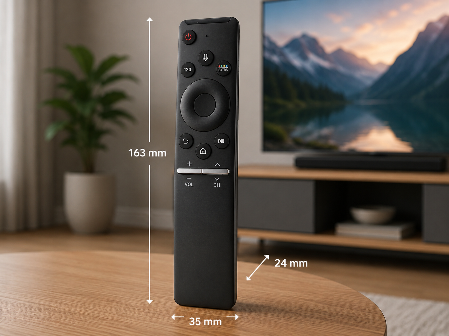 azurano Fernbedienung für SAMSUNG BN59-01298D, BN5901298D mit Sprachfunktion für 4K QLED UHD Fernseher - Ersetzt auch BN59-01298E, BN59-01274A, BN59-01266A – Bild 4
