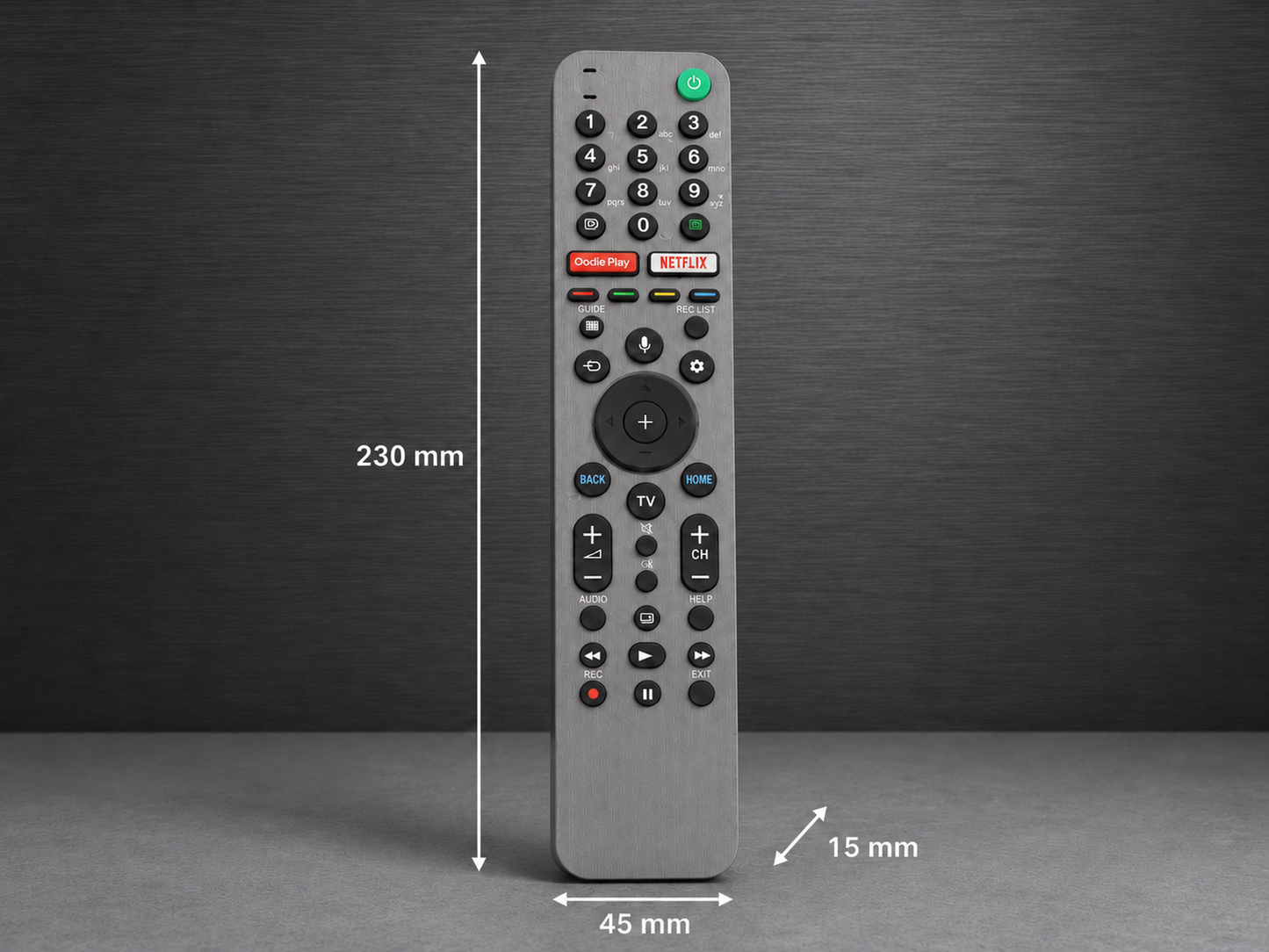 azurano Fernbedienung für SONY RMF-TX600E, 149354811, VOICE – Bild 3