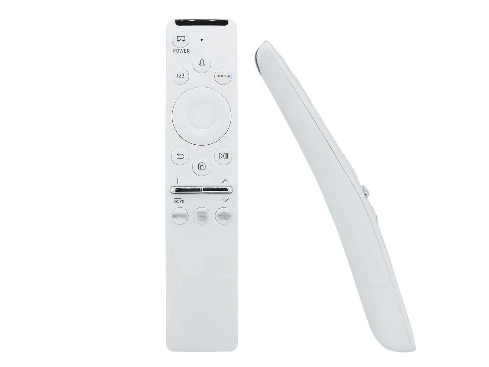 azurano Universal Sprach Fernbedienung weiß für SAMSUNG BN59-01330H, BN59-01330B, BN59-01330J, BN59-01312B, BN59-01312H, BN59-01312R, BN59-01312N, BN59-01309B, BN59-01290A, BN59-01278A - Bild 1